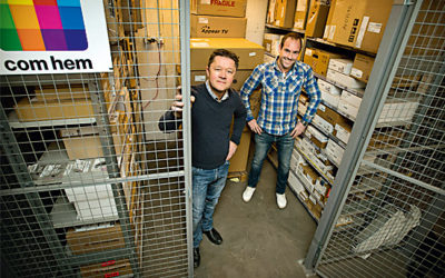 Elektroskandia sköter logistiken åt Com Hem