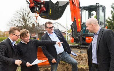 Nära samarbete och leveransprecision viktigt vid fiberutbyggnad