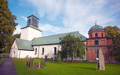 Trådlöst brandlarm skyddar anrik kyrka