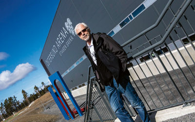 Hög säkerhet vid Östersund Arena