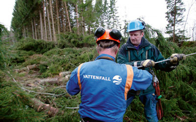 Vattenfall miljardsatsar på elnät i norra Sverige