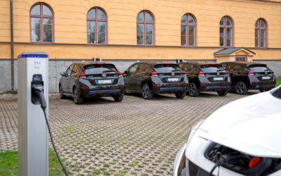 Satsning på laddstationer för elbilar en del i Svenska  kyrkans miljö- och klimatarbete