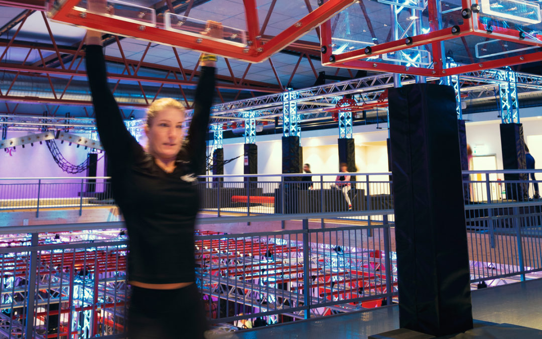 Nyöppnade Ninja World skapar stimulerande träningsmiljö med ljus