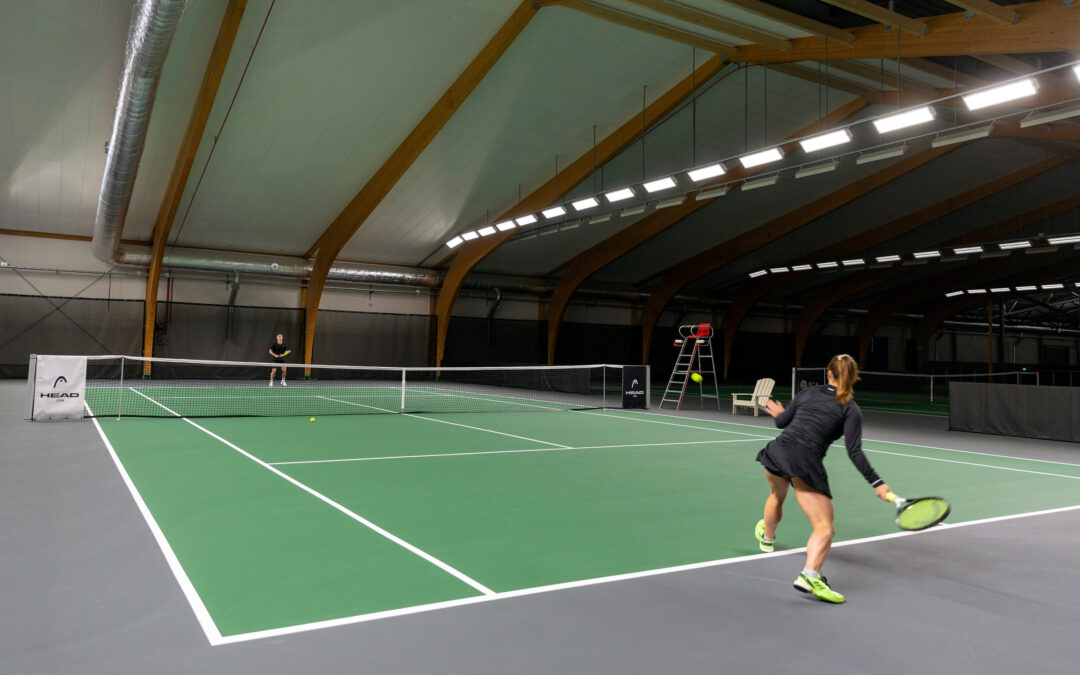 Höga krav på belysningen till Sveriges största rackethall
