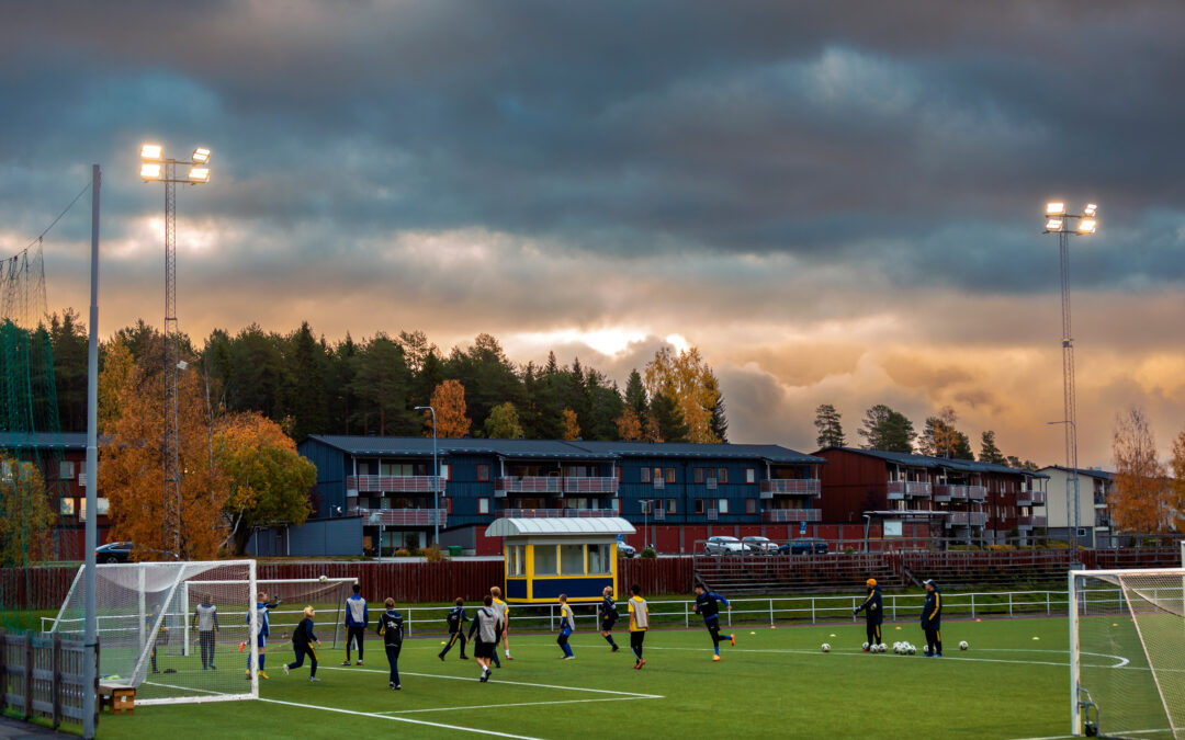 Energisatsning vid idrottsplatser i Luleå